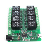 USBリレー制御ボード 8接点タイプ 6A 250Vの写真3