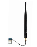 ES920LRシリーズ用 アンテナ用同軸ケーブル (U.FL-SMA) 100mm 防水の写真1